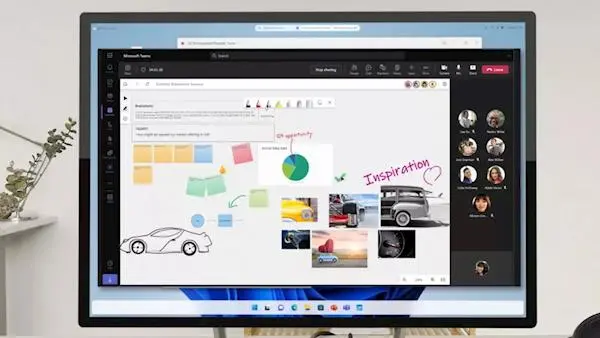 微软展示下一代Windows系统首张界面图:UI焕然一新!惊现灵动岛