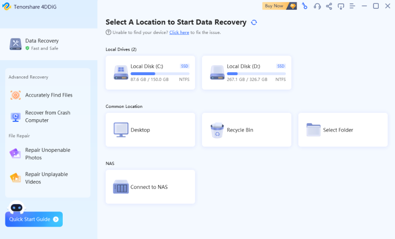 Tenorshare 4DDiG v9.7.7.1 数据恢复 学习版